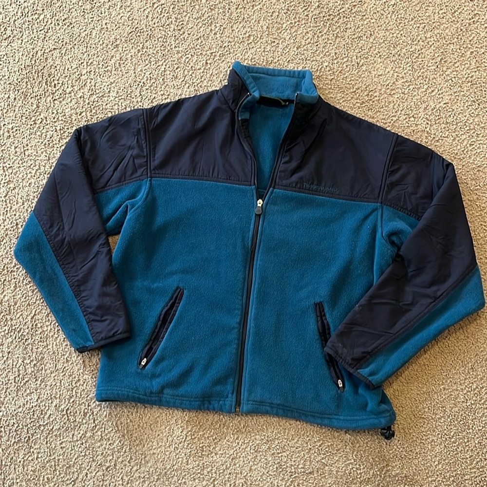 Men’s timberland zip up fleece